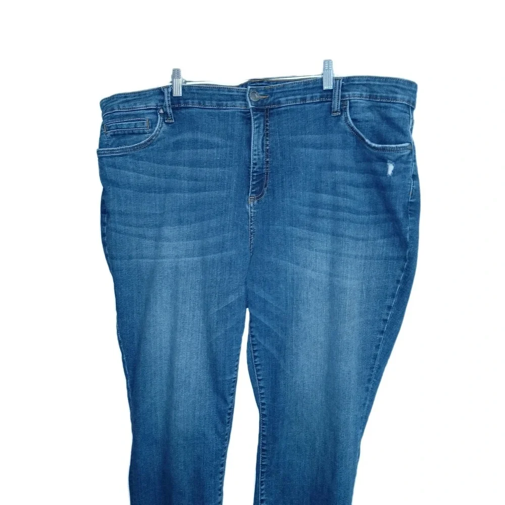 Kut From The Cloth Catherine Boyfriend Jeans Plus 24W Blue Women Denim KP494GZ1